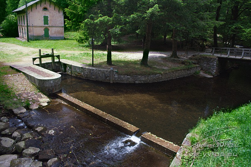 La Prise d'Alzeau, source du Canal du midi