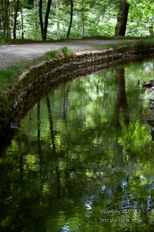 Source du Canal du midi dans le Tarn