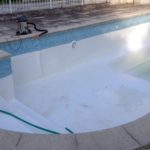 Tension liner de la piscine