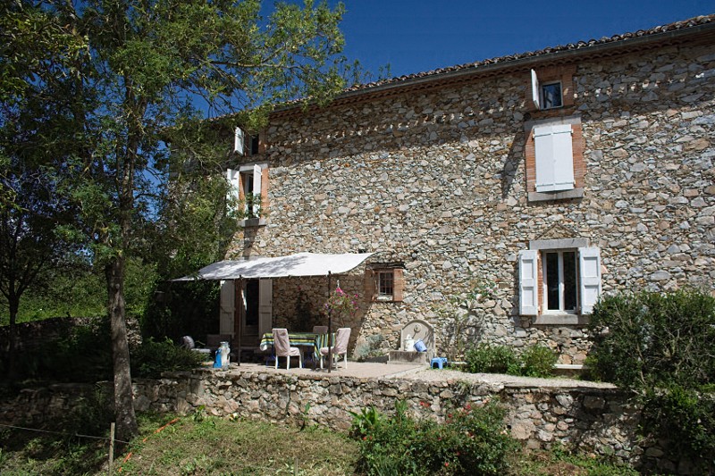 Chambres d'hôtes et la terrasse