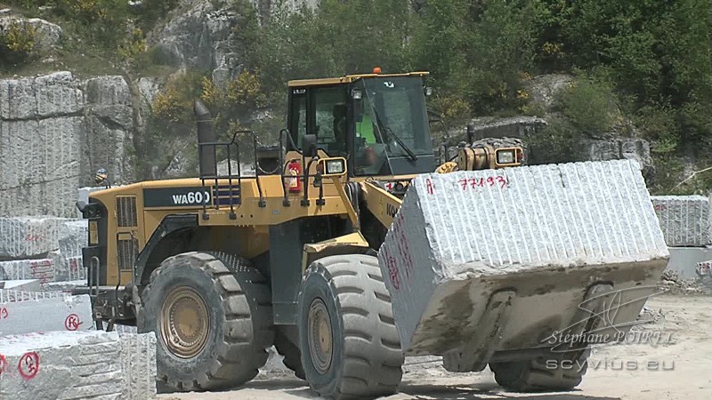 Exploitation du granit du Sidobre