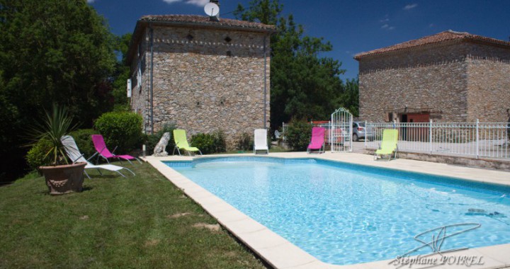 Piscine des chambres d'hôtes