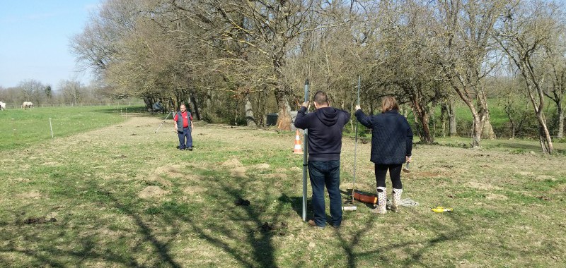 Emplacement du rond de longe