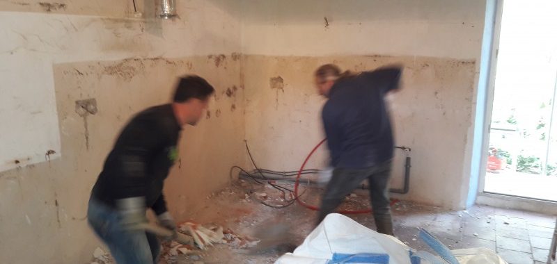 Chambres d'hôtes fermées pour travaux