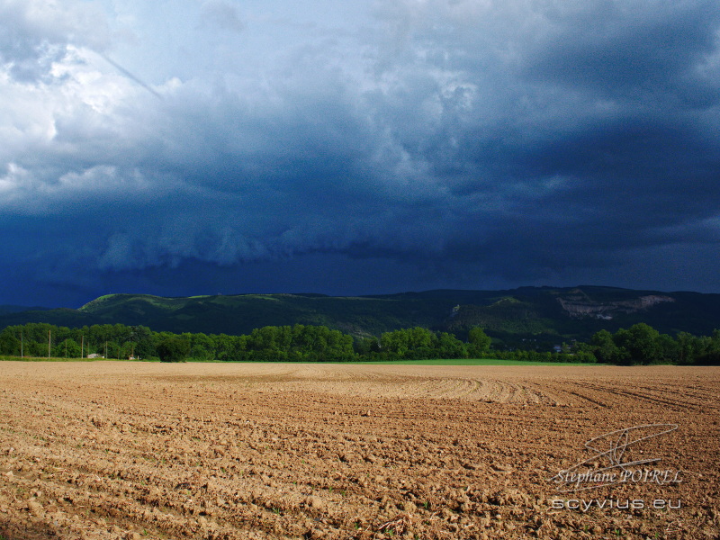 Orage sur la Montagne Noire