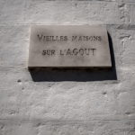 Plaque vieilles maisons sur l'Agout à Castres