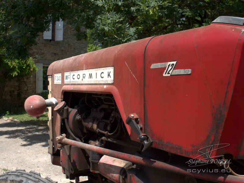 Le tracteur du Relais d'En Lanet