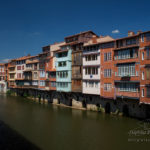 Vieilles maisons sur l'Agout à Castres