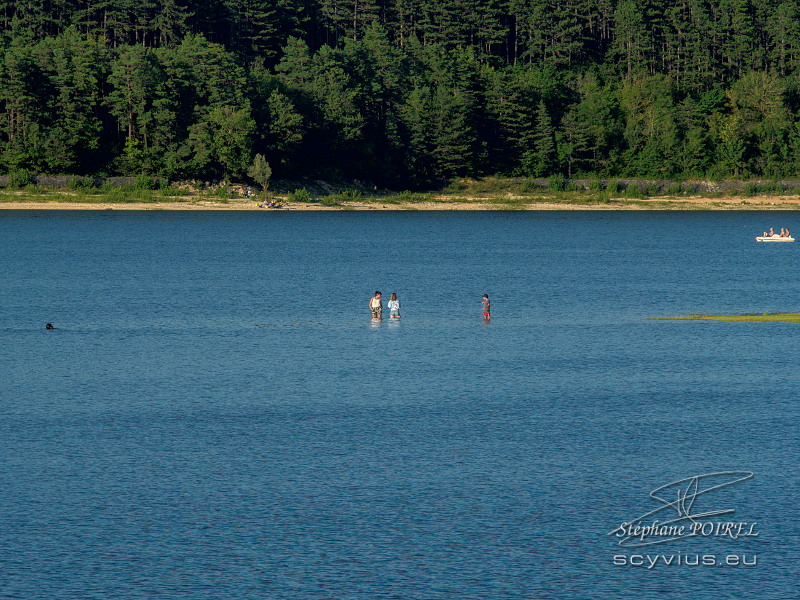 Baignades au lac de Saint-Ferréol