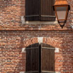 Façade de brique du vieux Albi