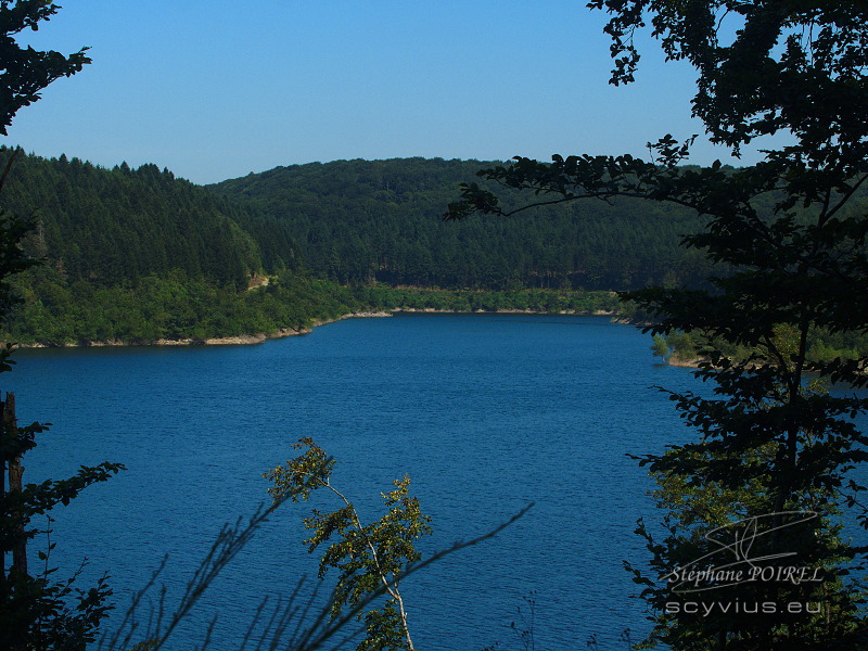 Lac des Cammazes depuis la Rigole