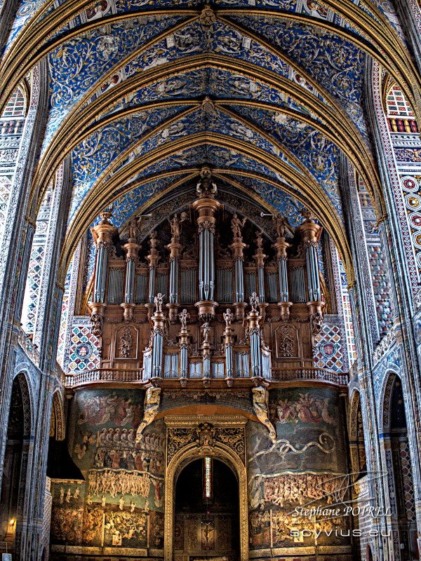 Orgue de la cathédrale Sainte-Cécile à Albi