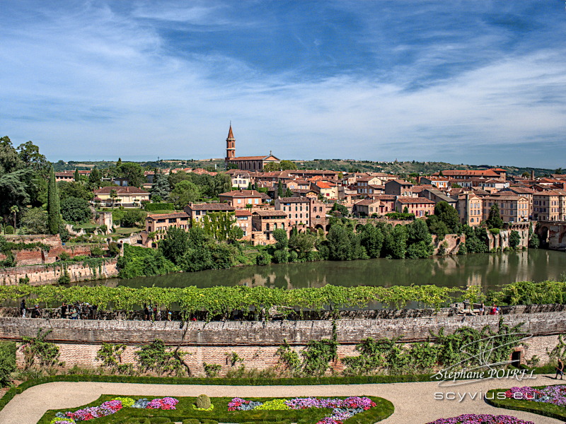 Quartier du bout du pont à Albi