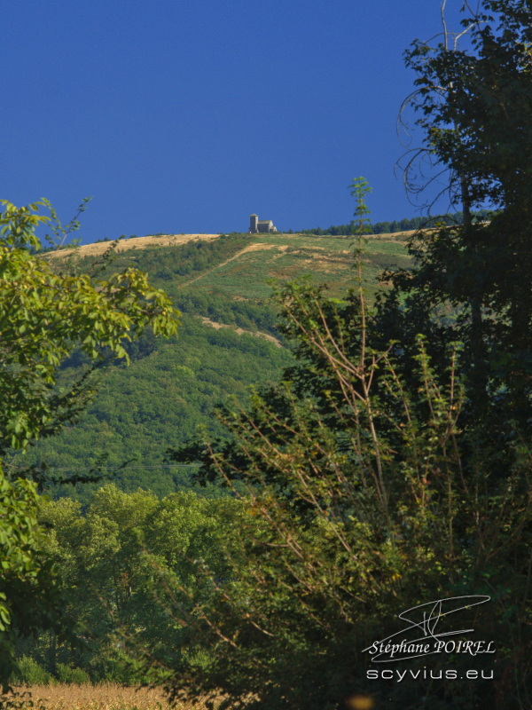 La Capelette vue depuis le relais d'En Lanet